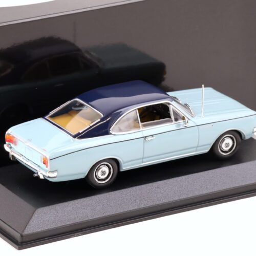 1:43 Minichamps Opel Rekord C Coupe 1966 Horizont blue