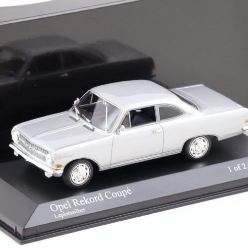 1:43 Minichamps Opel Rekord A Coupe 1963 Laplata silver