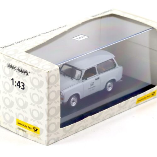 1:43 Minichamps Trabant 601 S Universal Deutsche Post grey 006278