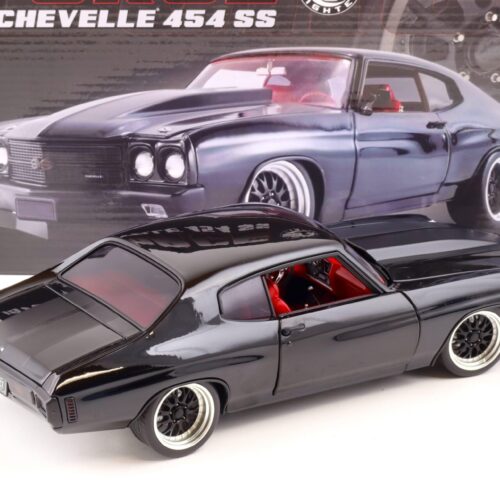 1:18 ACME 1970 Chevrolet Chevelle 454 SS Coupe GFORCE Street Fighter black