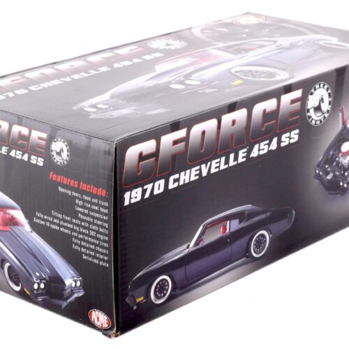 1:18 ACME 1970 Chevrolet Chevelle 454 SS Coupe GFORCE Street Fighter black