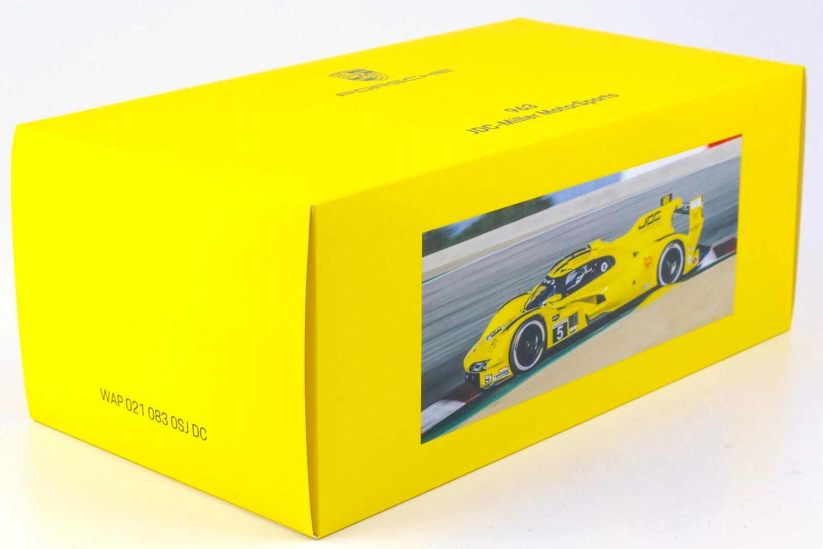 1:18 Spark Porsche 963 JDC Miller Motorsports Rockenfeller #5 yellow WAP DEALER