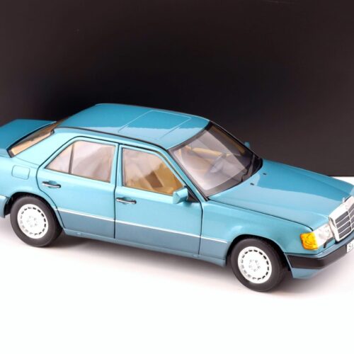 1:18 Norev Mercedes 230 E W124 Limousine 1992 beryll metallic DEALER VERSION