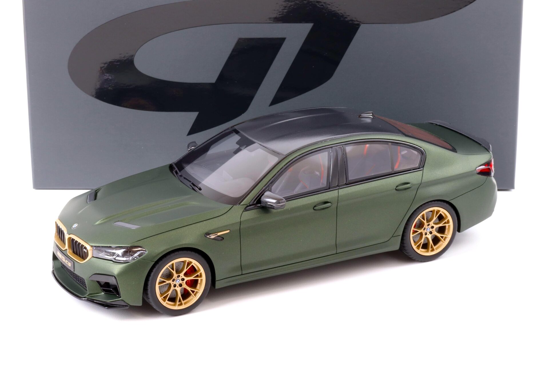 1:18 GT Spirit GT372 BMW M5 CS F90 Limousine frozen deep green 2021