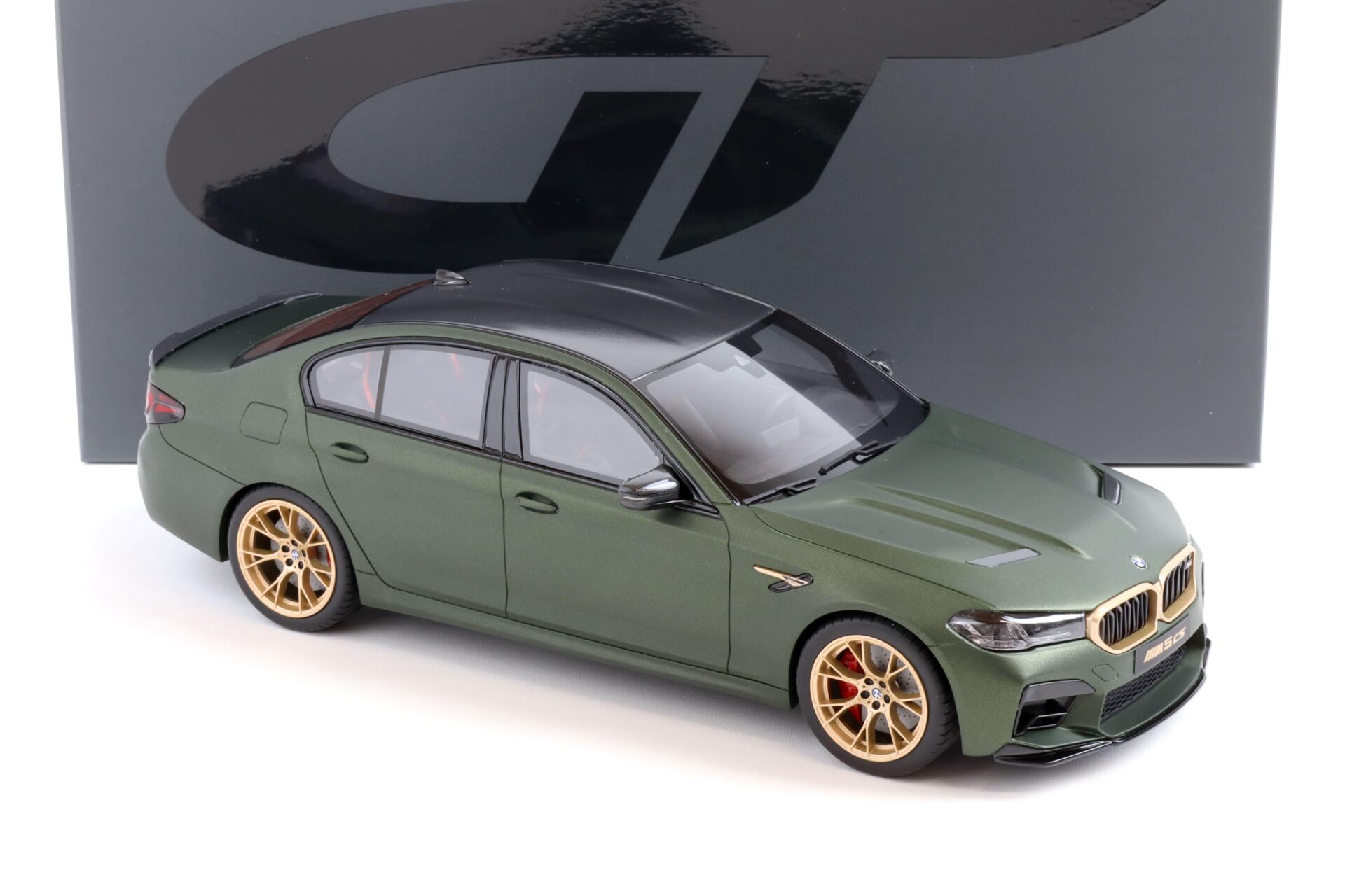 1:18 GT Spirit GT372 BMW M5 CS F90 Limousine frozen deep green 2021