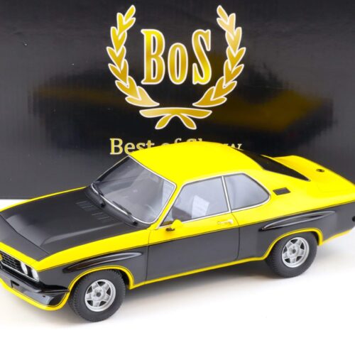 1:18 BOS-Models Opel Manta TE 2800 Coupe yellow/ black BOS068