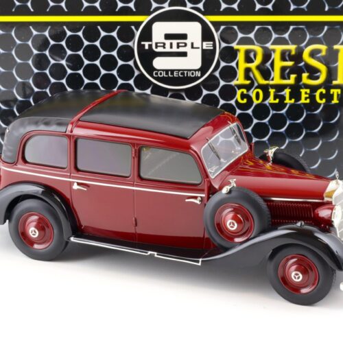 1:18 Triple9 Resin Mercedes 260D Pullman Landaulet 1936 fully closed red/ black