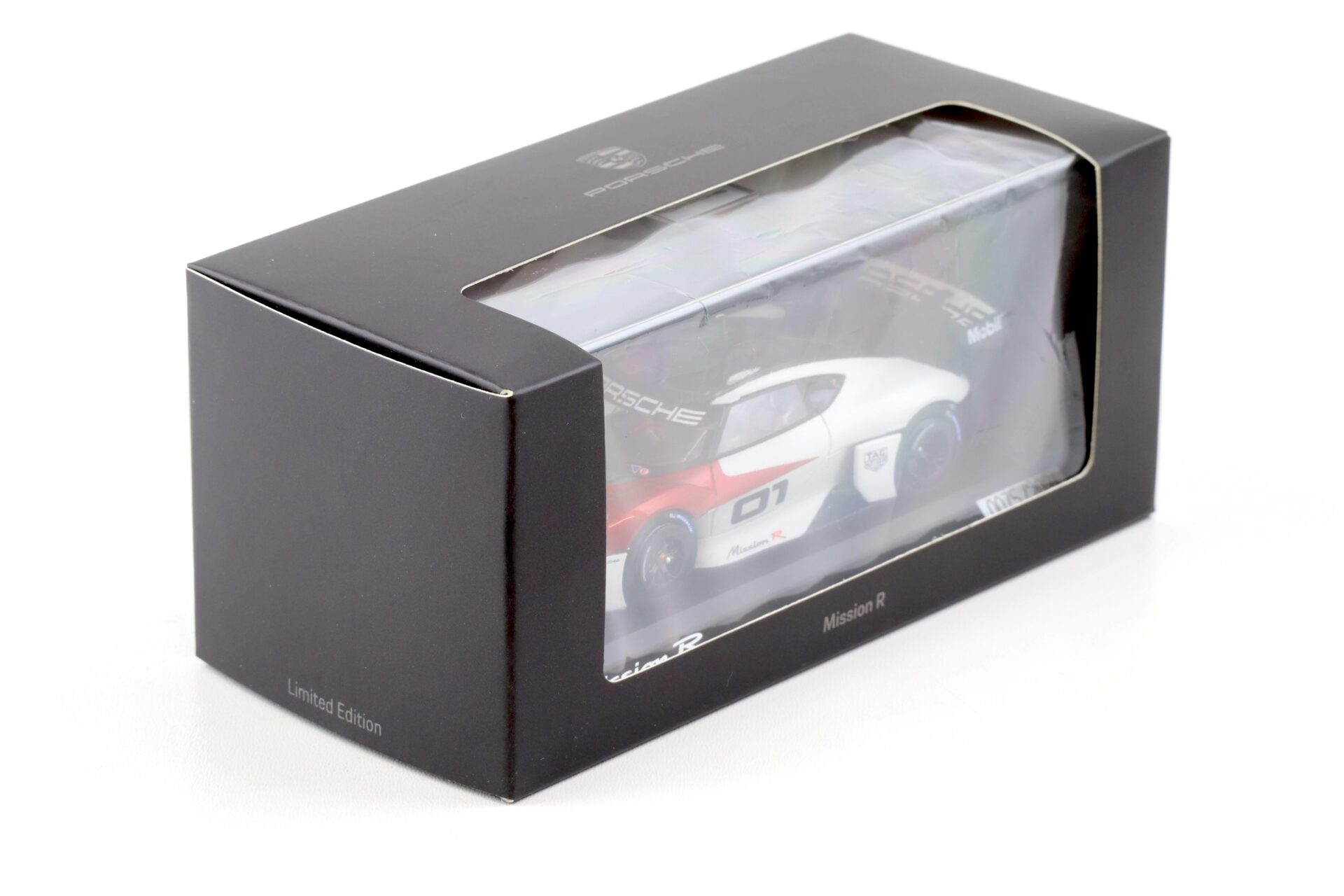 1:43 Spark Porsche Mission R #01 red/ white WAP DEALER