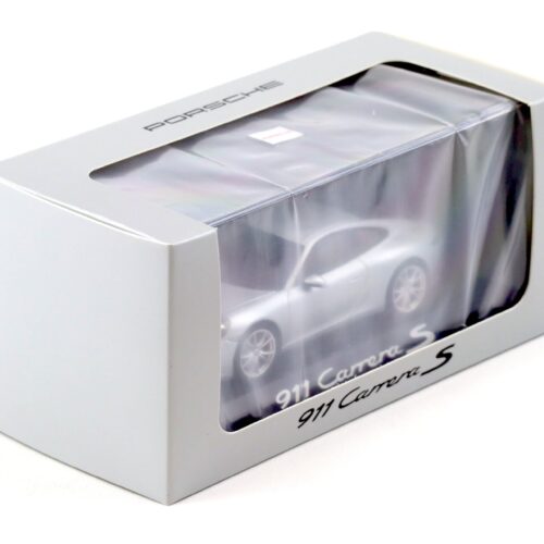 1:43 Herpa Porsche 911 (991.2) Carrera S Coupe silver metallic 2015 WAP DEALER
