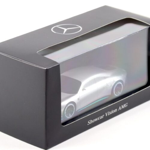 1:43 AutoCult Mercedes Showcar Vision AMG silver Limited 500 DEALER VERSION