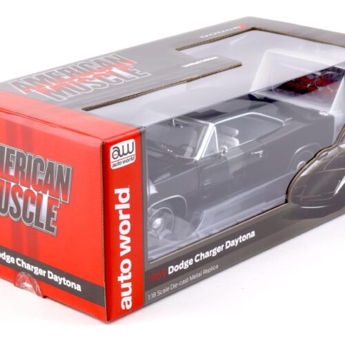 1:18 Auto World 1969 Dodge Charger Daytona Hemi X9 black/ white