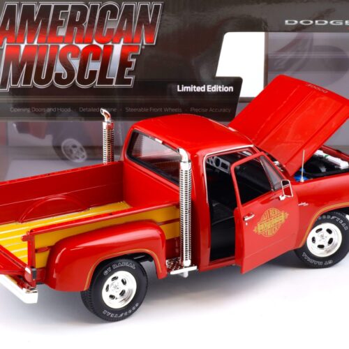 1:18 Auto World 1979 Dodge Utility Pickup Li´l Red Express Truck red