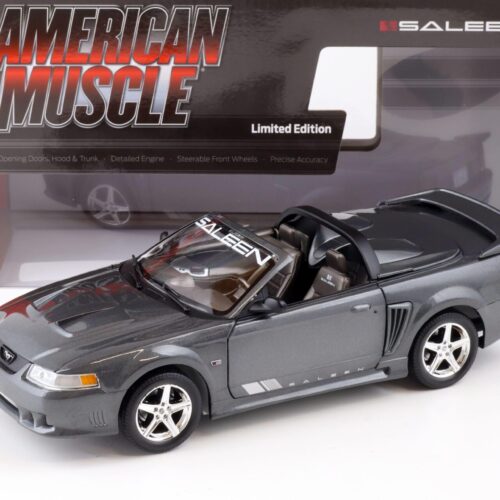 1:18 Auto World 2003 Saleen Mustang S281 SC Speedster dark Shadow grey