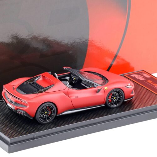 1:43 BBR Ferrari 296 GTS Spider Rosso F1 SF75 red matt - Limited 50 pcs.