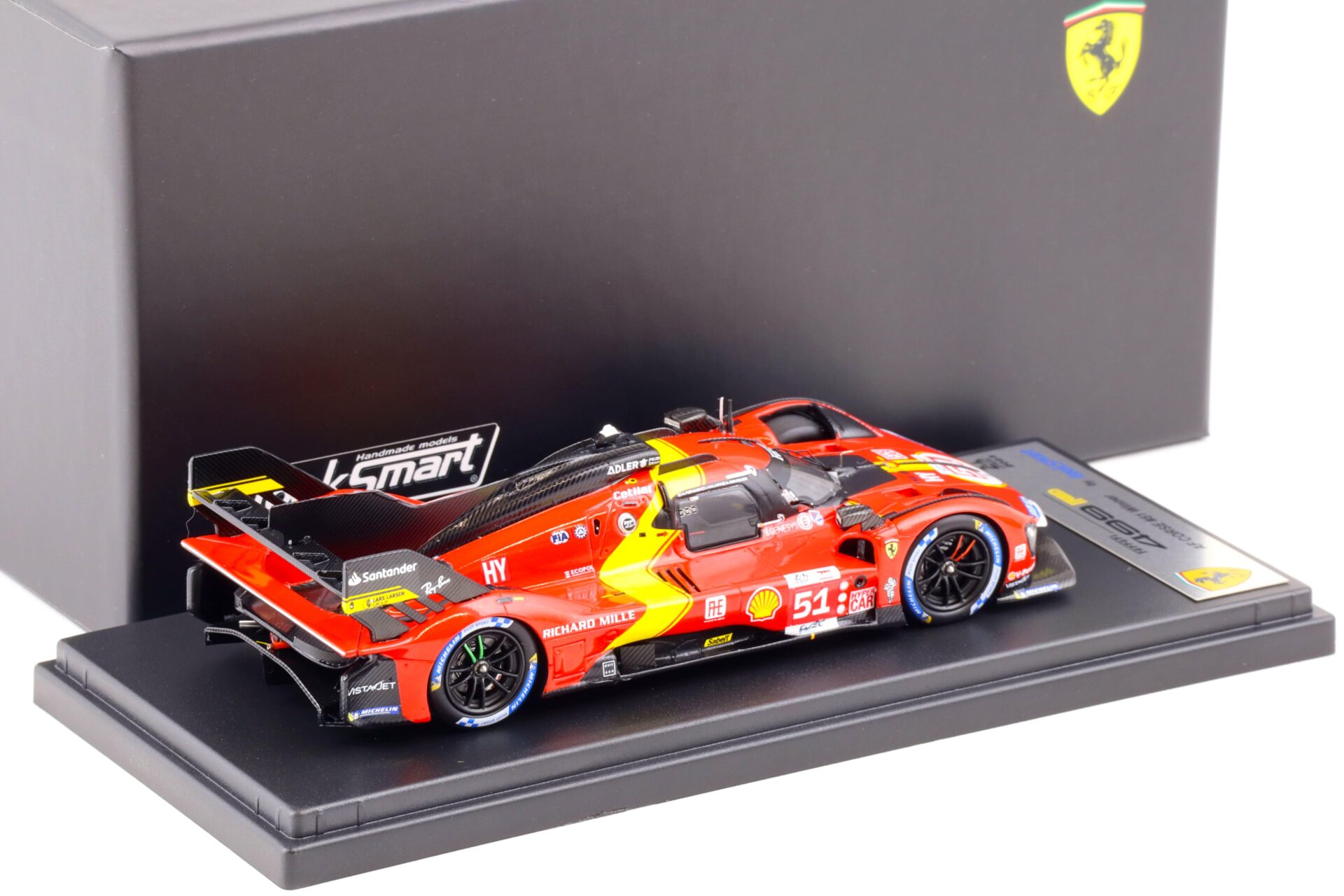 1:43 LookSmart Ferrari 499P AF Corse Winner 24h Le Mans 2023 #51 Guidi/ Calado