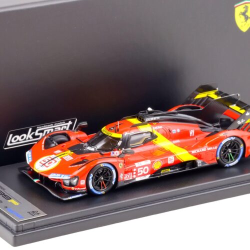 1:43 LookSmart Ferrari 499P AF Corse 5th 24h Le Mans 2023 #50 Fuoco/ Molina