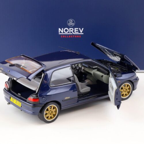 1:18 Norev Renault Clio Williams 1993 blue metallic 185230