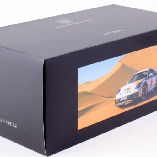 1:18 Spark Porsche 911 (992) Dakar Rally 1974 Design Kühne & Nagel WAP DEALER - Image 4