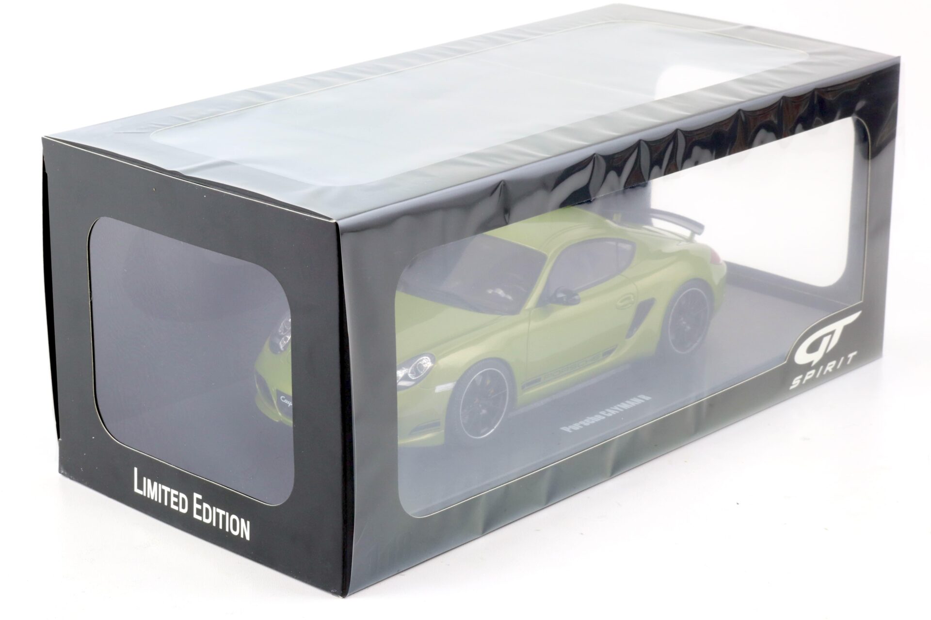 1:18 GT Spirit GT425 Porsche Cayman R Coupe Peridot green metallic 2012