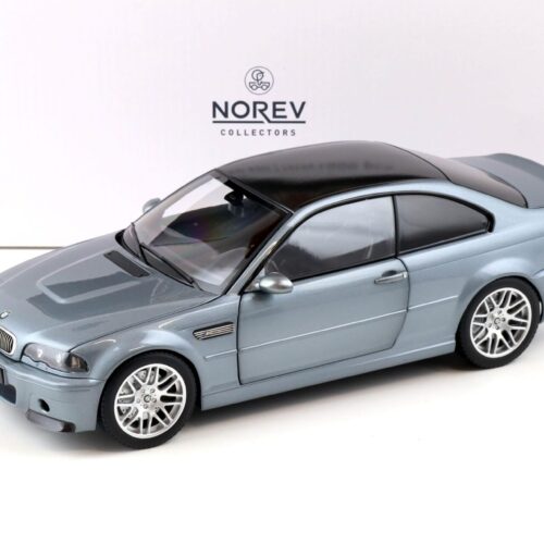 1:18 Norev BMW M3 CSL (E46) Coupe 2003 grey metallic - Limited 1000 pcs.