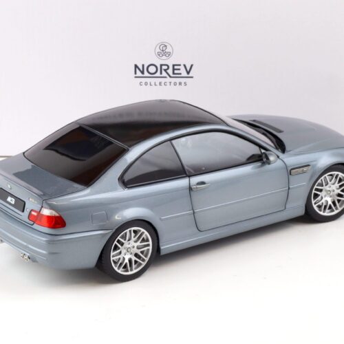 1:18 Norev BMW M3 CSL (E46) Coupe 2003 grey metallic - Limited 1000 pcs.