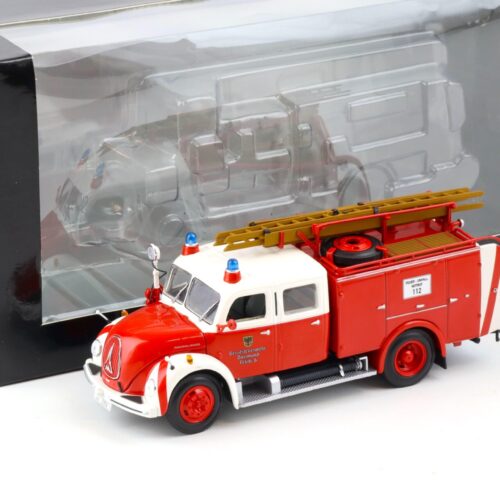 1:43 Minichamps Magirus-Deutz Merkur TLF 16 Feuerwehr Dortmund red/white