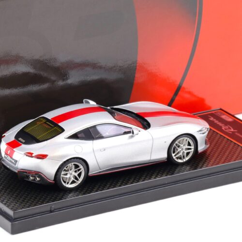1:43 BBR Ferrari Roma 30th Anniversary 2019 Matt Sunus silver - Limited 200 pcs. - Image 2