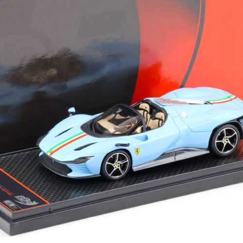 1:43 BBR Ferrari SP3 Daytona Serie Icona Azzuro La Plata/ Italy Flag - Limited 30 pcs.