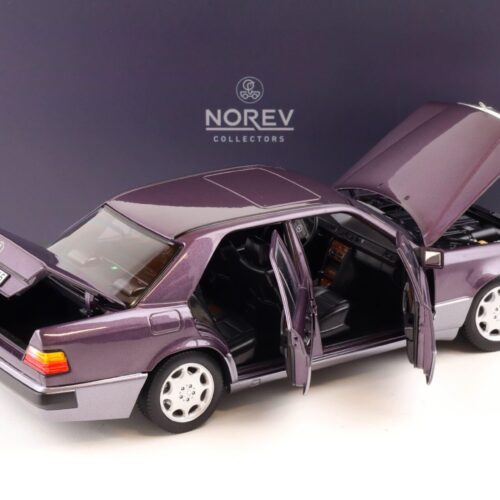 1:18 Norev Mercedes 500 E W124 Limousine 1990 bornit metallic - Limited 300 pcs.