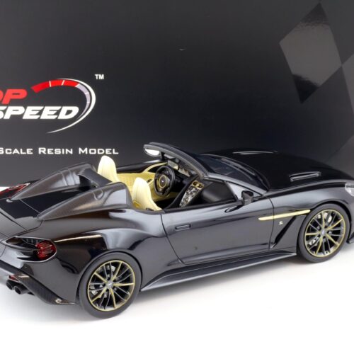 1:18 Top Speed Aston Martin Vanquish Zagato Speedster Scorching black TS0231