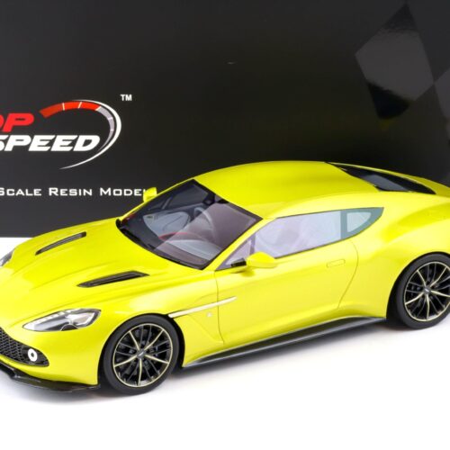 1:18 Top Speed Aston Martin Vanquish Zagato Coupe Cosmopolitan yellow TS0191