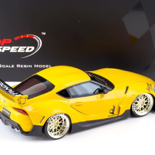 1:18 Top Speed Pandem Toyota GR Supra V1.0 yellow TS0357