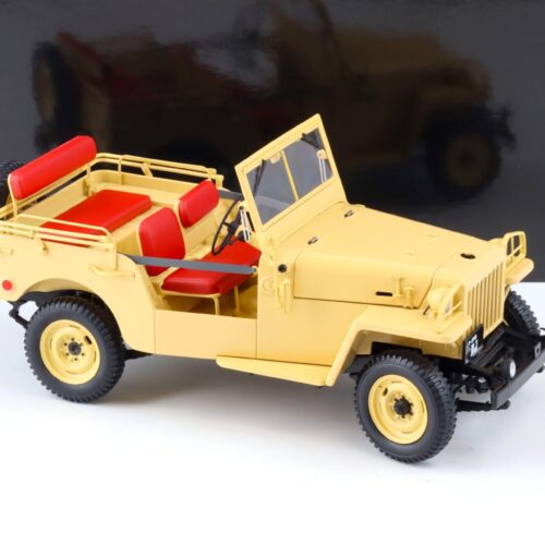 1:18 Kyosho 1951 Toyota Land Cruiser BJ 4x4 beige 08959BE