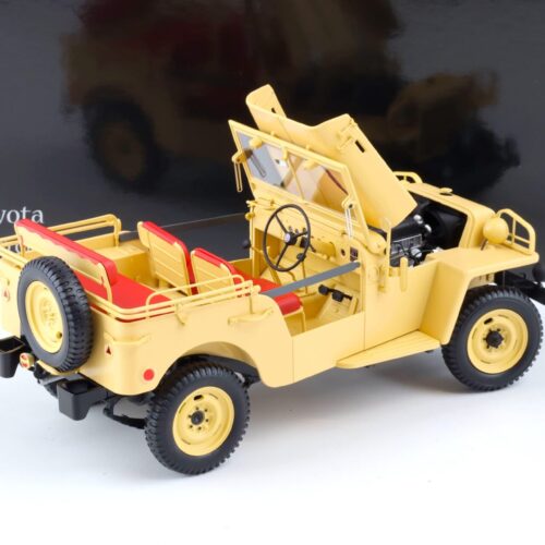 1:18 Kyosho 1951 Toyota Land Cruiser BJ 4x4 beige 08959BE