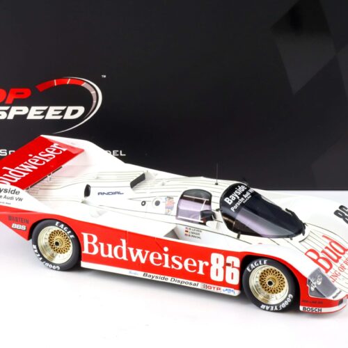 1:18 Top Speed Porsche 962 #86 Bayside Disposal Racing 1987 Sebring 12h Winner TS0332