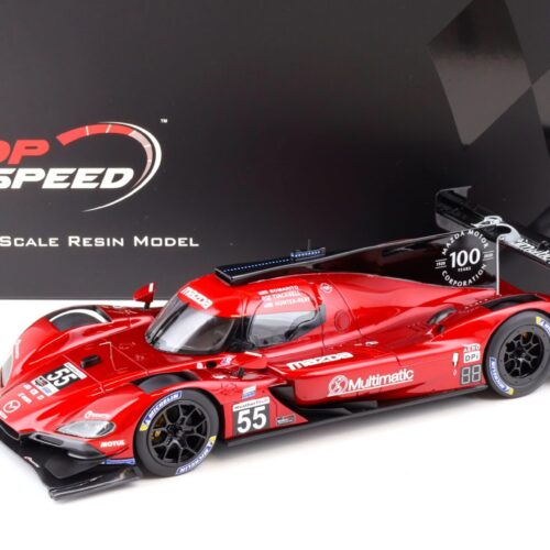 1:18 Top Speed Mazda RT24-P DPi 2020 IMSA Sebring 12h Winner #55 red TS0309