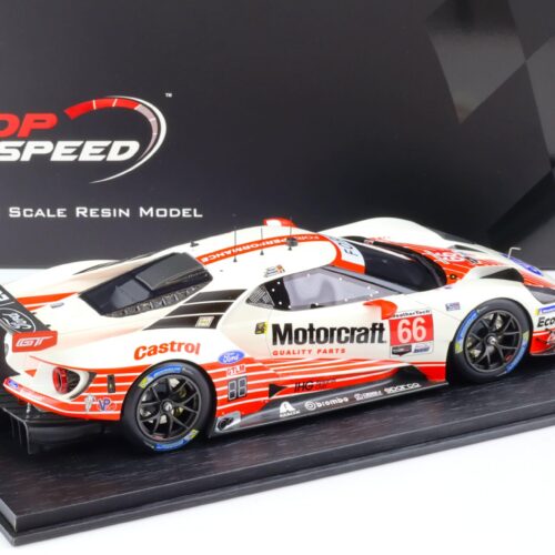 1:18 Top Speed Ford GT GTLM #66 Daytona 24h 2019 Chip Ganassi Team USA TS0227 - Image 3