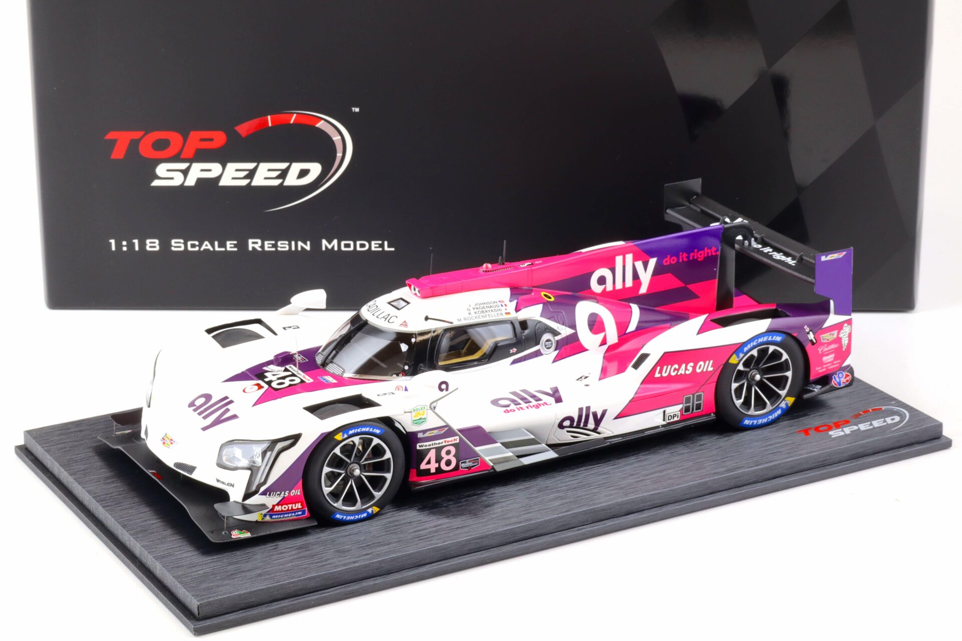 1:18 Top Speed Cadillac Daytona DPi V.R #48 IMSA Daytona 24h 2nd Place 2021 TS0321