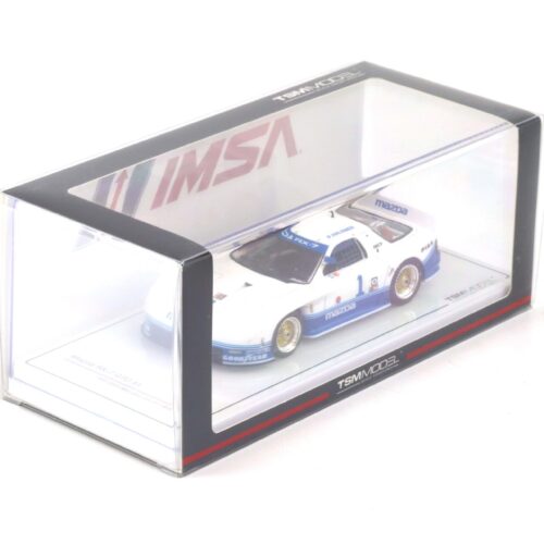 1:43 TSM Model Mazda RX-7 GTO #1 IMSA Mid-Ohio 250km Winner 1990 TSM430458 - Image 3