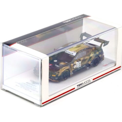 1:43 TSM Model Bentley Continental GT3 #110 - 2019 Total 24h of SPA TSM430492
