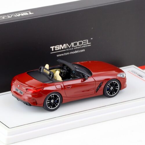 1:43 TSM Model BMW Z4 G29 Roadster 2019 San Francisco red metallic TSM430457