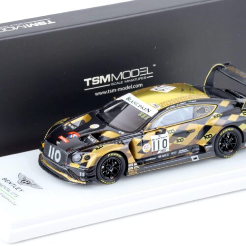 1:43 TSM Model Bentley Continental GT3 #110 - 2019 Total 24h of SPA TSM430492