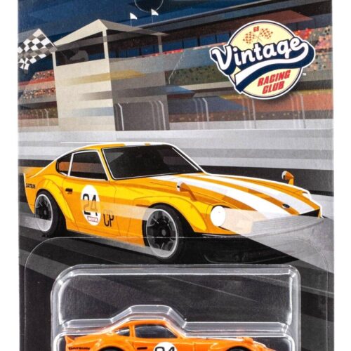 1:64 Hot Wheels 2024 Vintage Racing Club 979B Custom Datsun 240Z orange