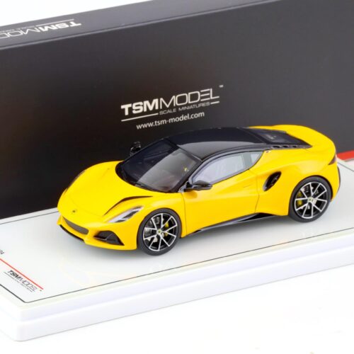 1:43 TSM Model Lotus Emira Hethel yellow TSM430580