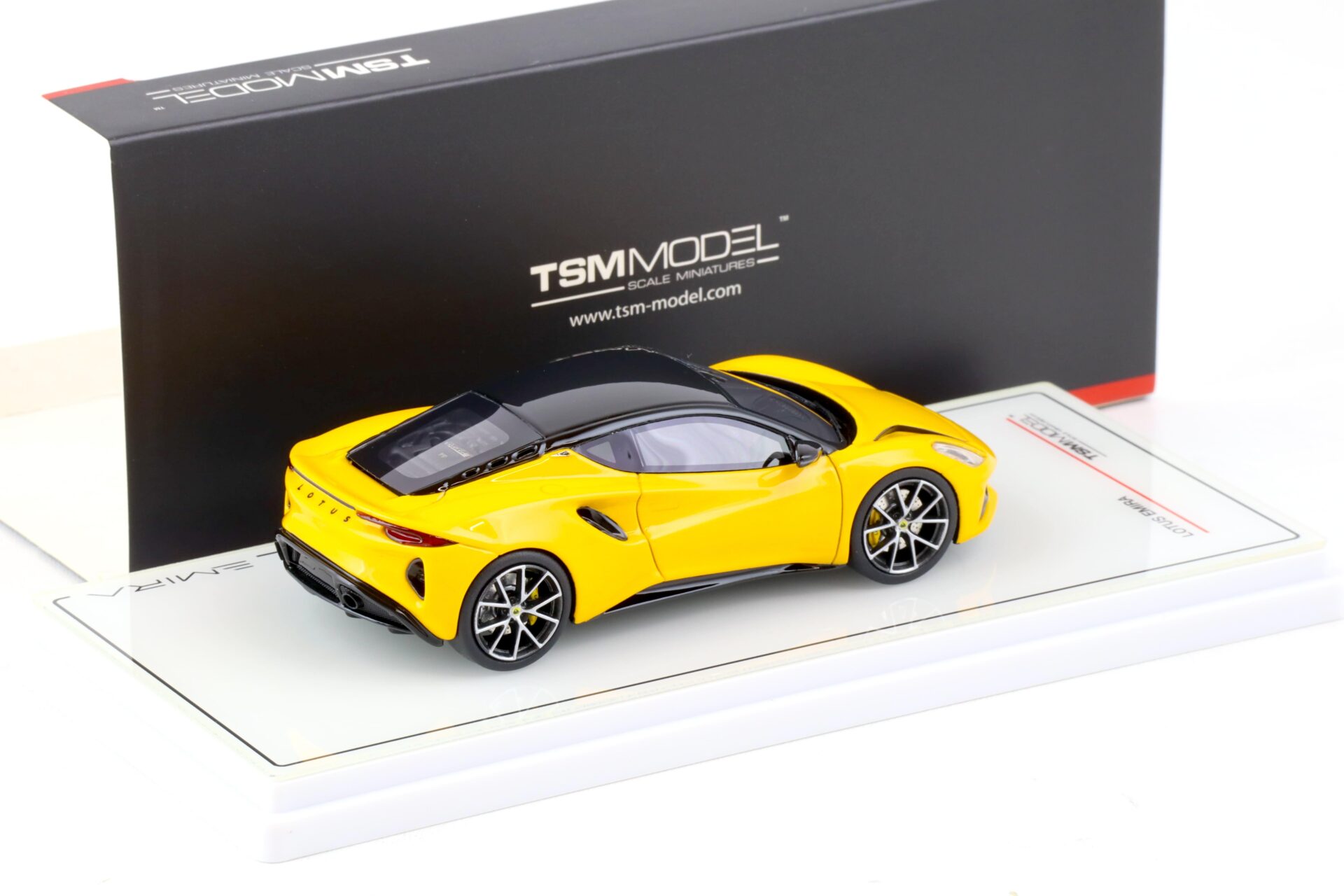 1:43 TSM Model Lotus Emira Hethel yellow TSM430580