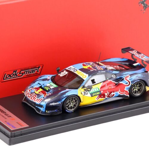 1:43 LookSmart Ferrari 488 GT3 Evo #30 Red Bull AF Corse DTM 2021 Liam Lawson LSRC125