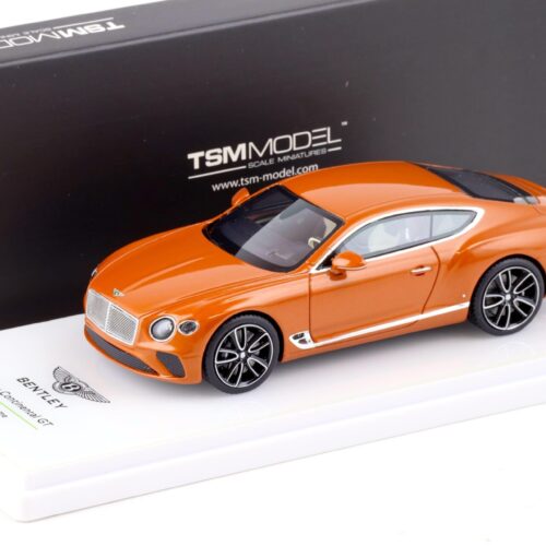 1:43 TSM Model Bentley Continental GT Coupe orange flame TSM430377