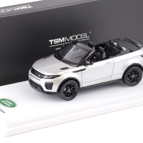 1:43 TSM Model Range Rover Evoque Convertible Indus silver TSM430156