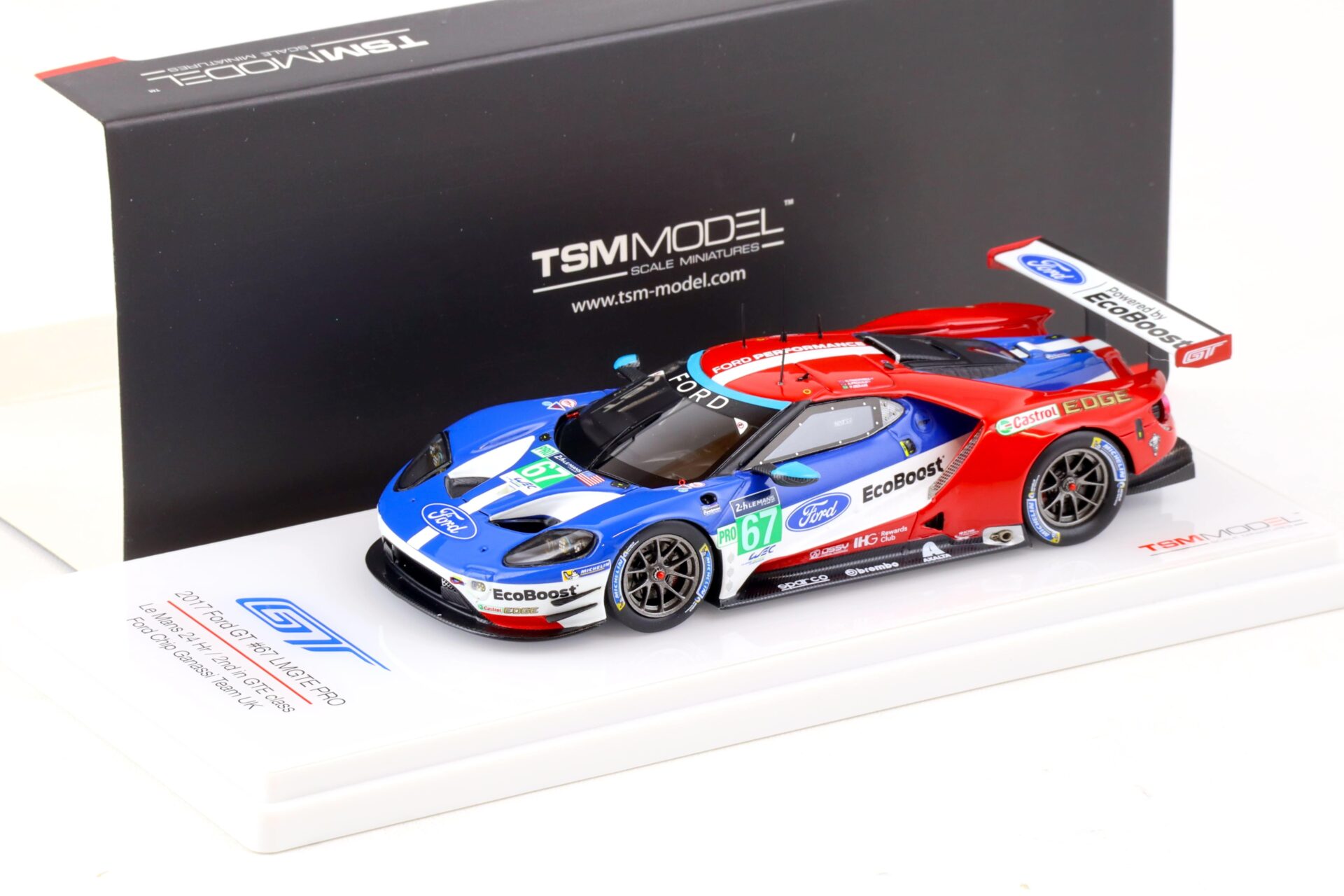 ID 88454 orig.jpg 1:43 TSM Model 2017 Ford GT #67 LMGTE PRO 24h Le Mans 2nd in GTE TSM430287
