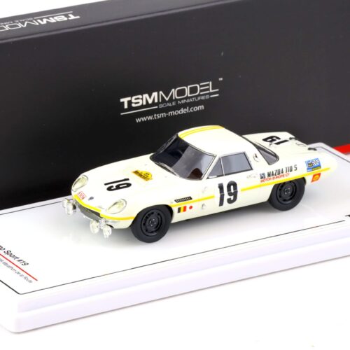 1:43 TSM Model Mazda Cosmo Sport #19 Marathon de la Route 1968 TSM430568